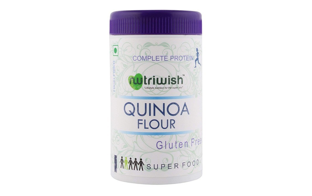 Nutriwish Quinoa Flour    Plastic Jar  250 grams